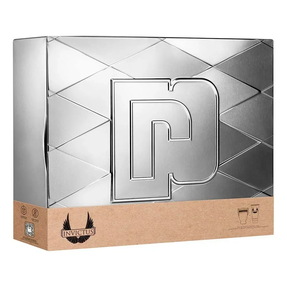 Kit Invictus Paco Rabanne Masculino Eau de Toilette