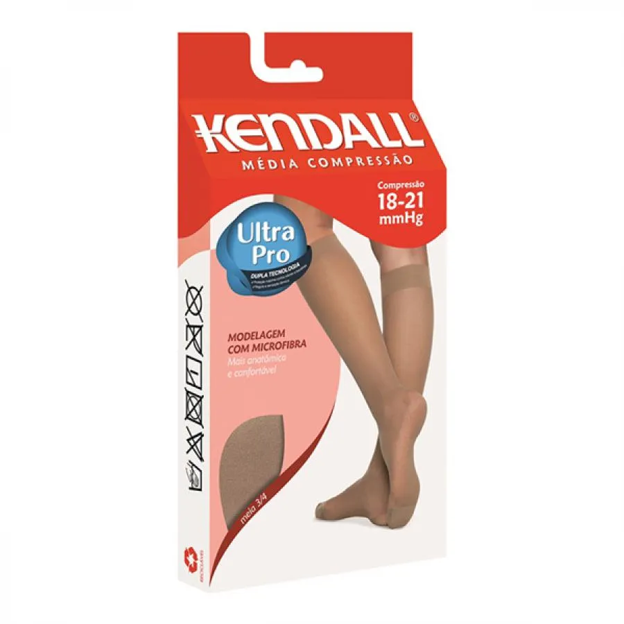 Meia Kendall 18-21 - 3/4 G Mel Com Ponteira