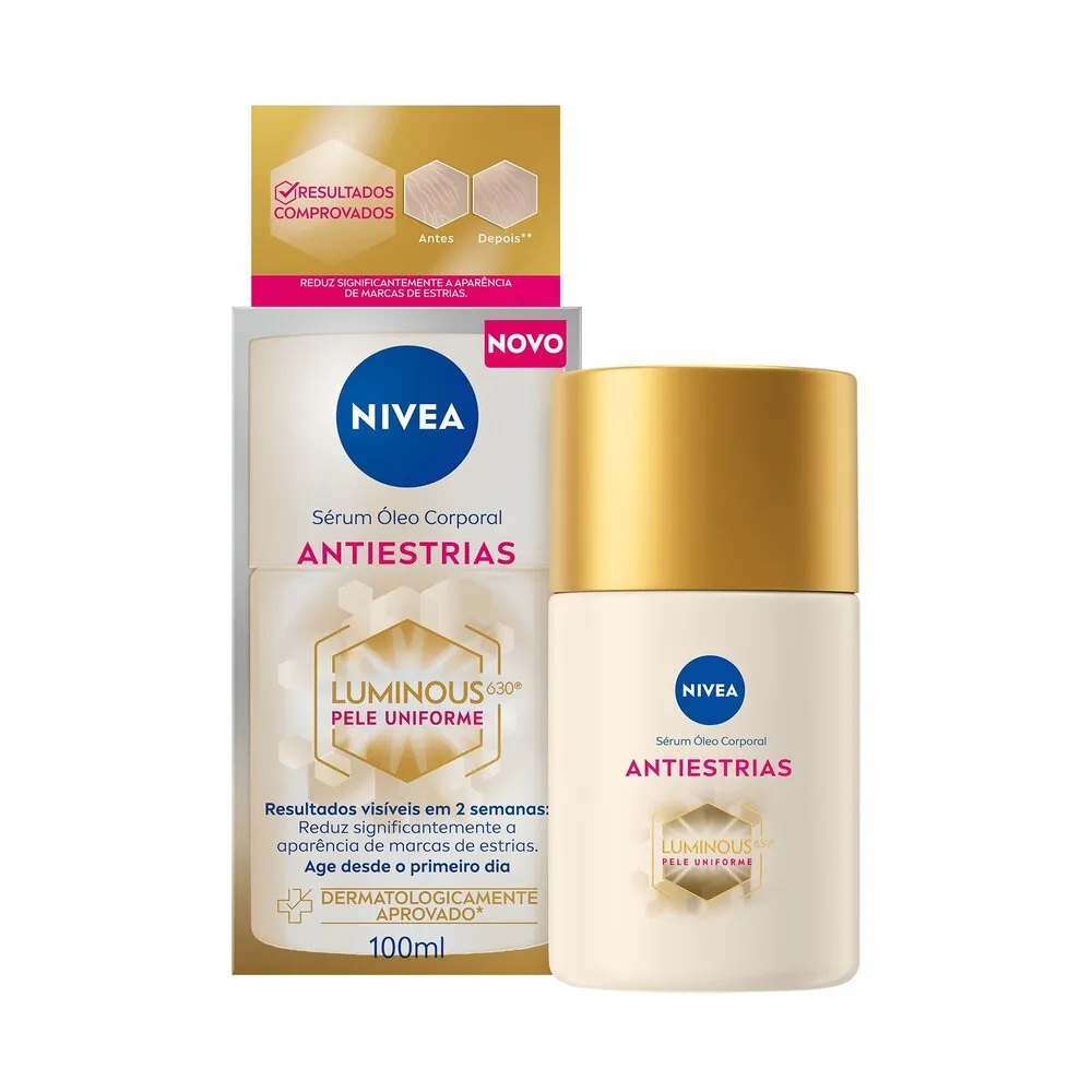 Serum Oleo Corporal Antiestrias Nivea Luminous 630 100ml