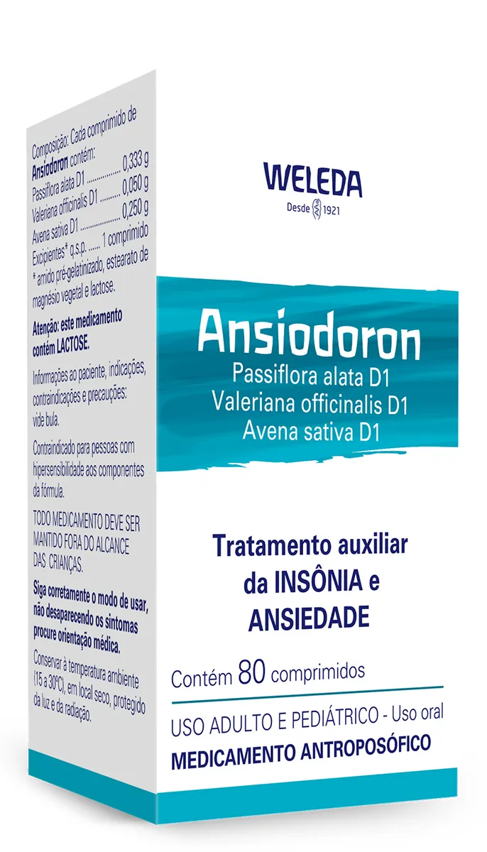 Ansiodoron Weleda - 80 Comprimidos