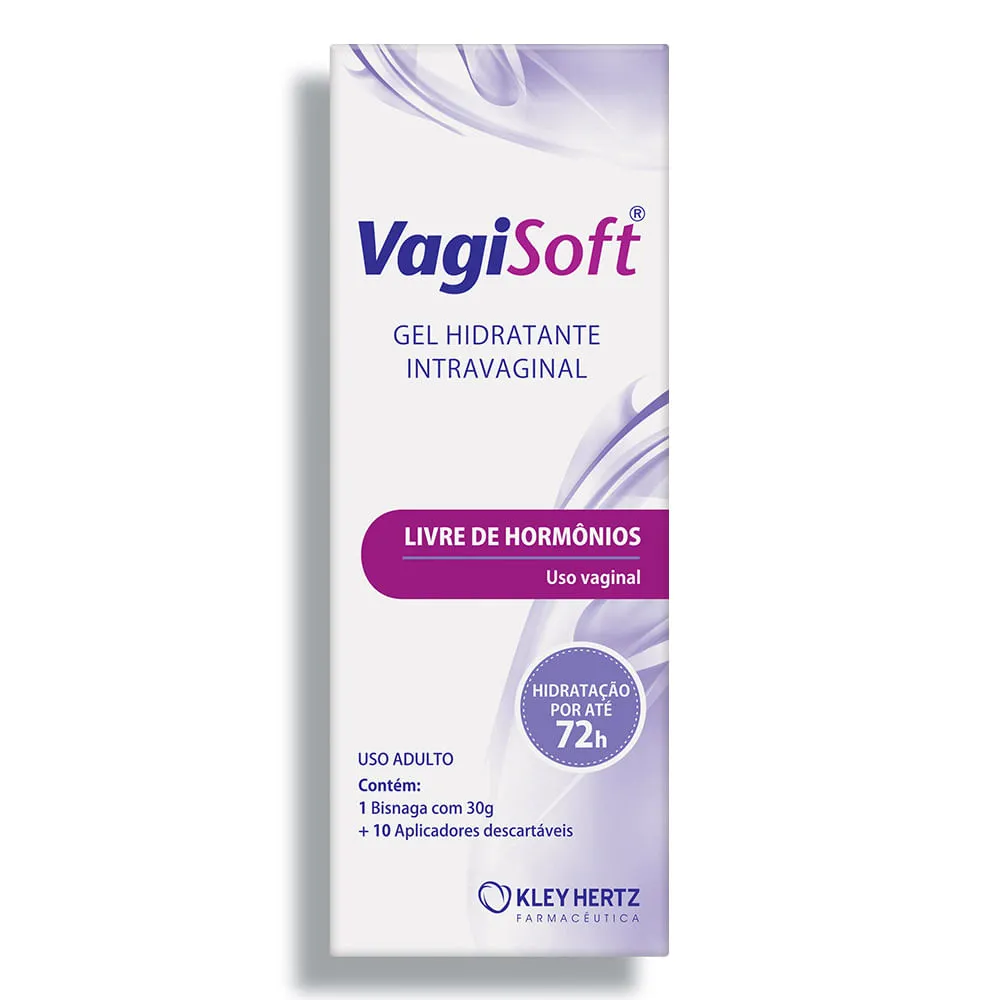 Vagisoft 30gr Gel Vaginal Com 10 Aplicadores