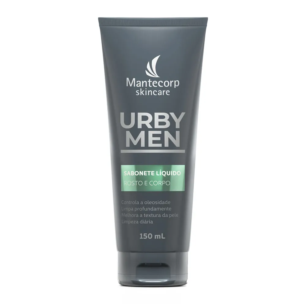 Urby Men Sabonete Liquido 150ml Rosto E Corpo