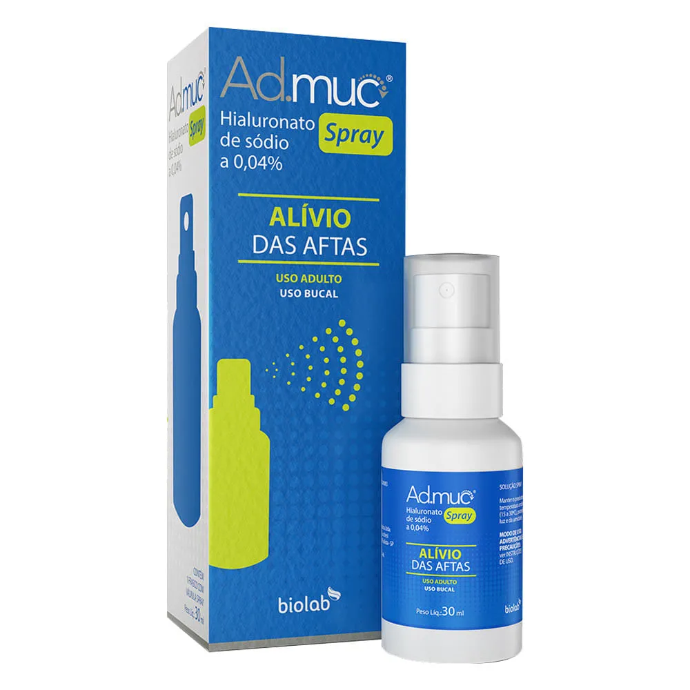 Ad-muc Alivio Das Aftas 30ml Spray 0,4%