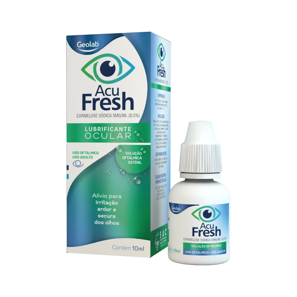 Acu Fresh 10ml Solucao Oftalmica 5mg/ml