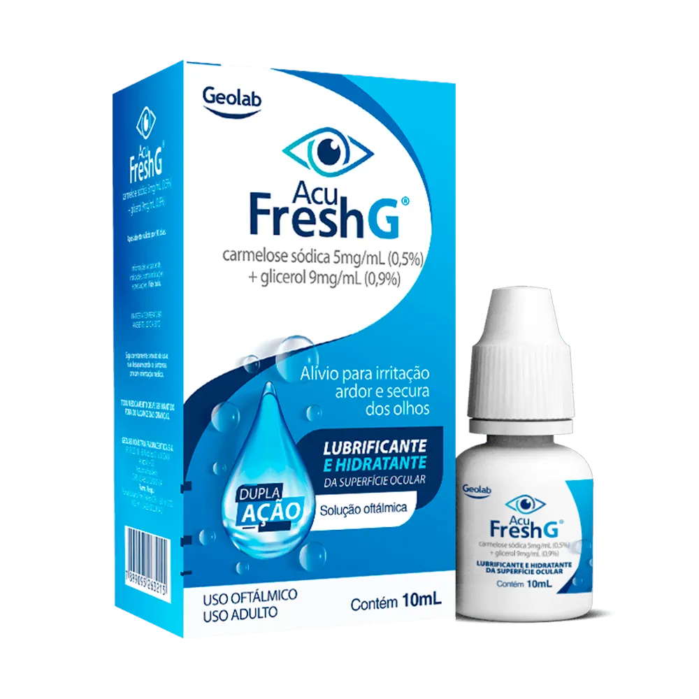 Acu Fresh G 10ml Solucao Oftalmica 5+9mg/ml