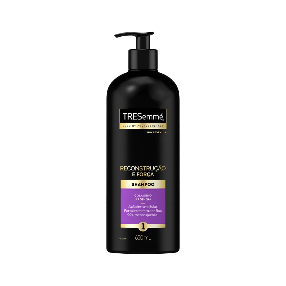 Shampoo Tresemme 650ml Reconstrucao E Forca