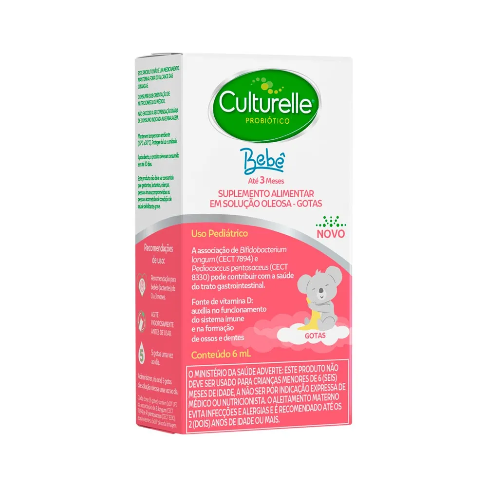 Probiotico Culturelle Bebe Gotas 6ml