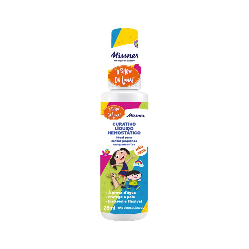 Curativo Missner Liquido Hemostatico 28ml O Show Da Luna
