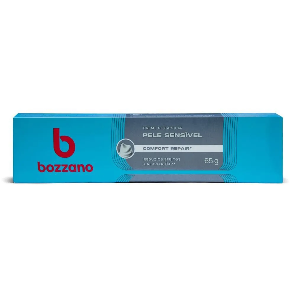 Creme De Barbear Bozzano Pele Sensivel 65g