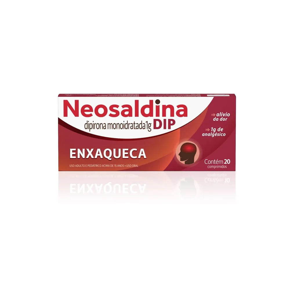 Analgesico Neosaldina Dip 20 Comprimidos