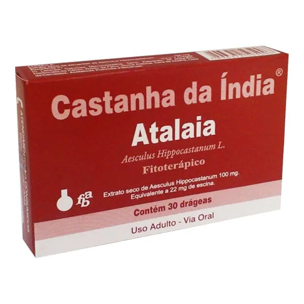 Castanha Da India Atalaia Com 30 Drageas