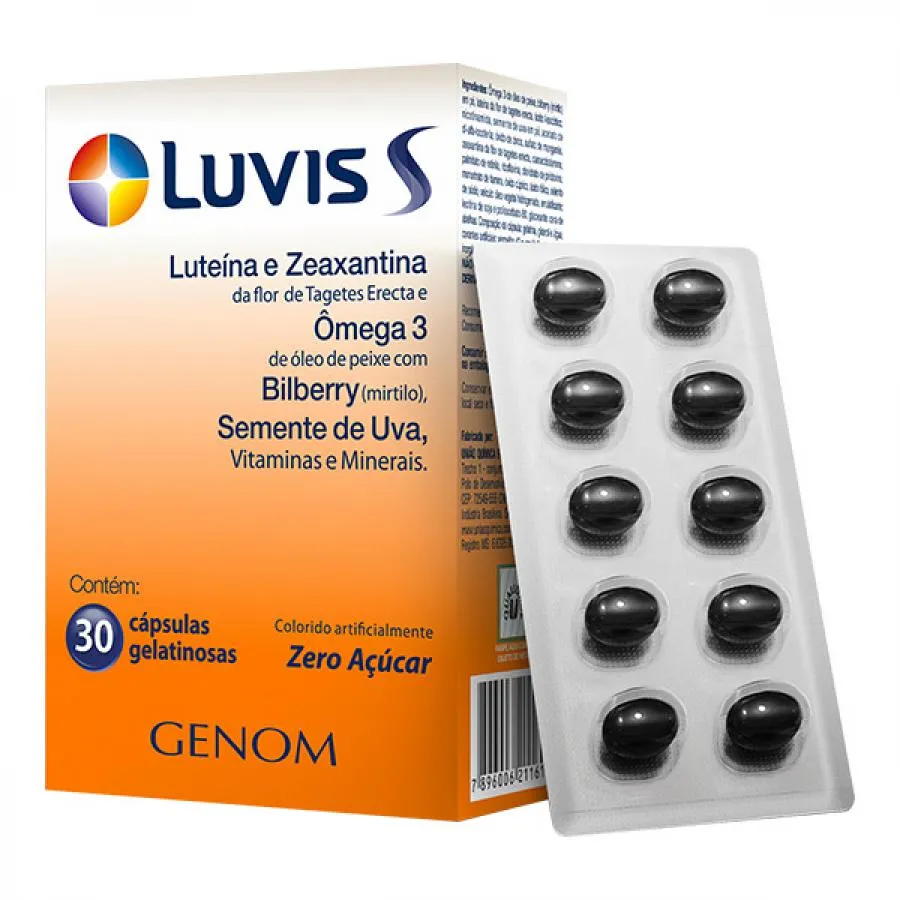 Luvis S Com 30 Capsulas